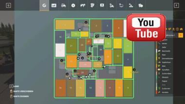 Карта FARMERS LAND 4FACH BY OLI5464 для Farming Simulator 2019