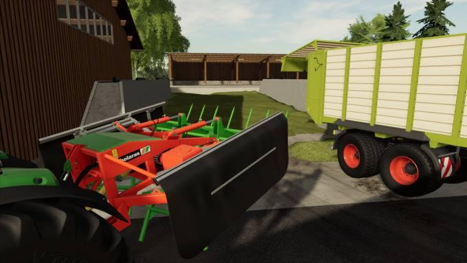 Разравниватель силоса Holaras Viking v1.0 для Farming Simulator 2019