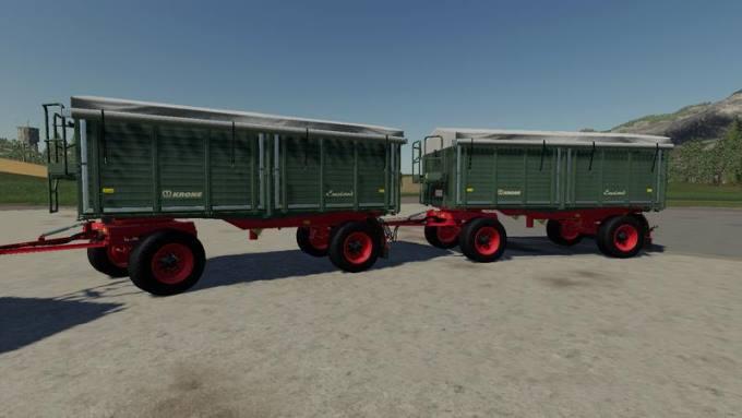 Прицеп TIEMANN MULTIKIPPER V1.0.0.0 для Farming Simulator 2019