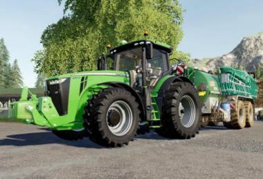 Трактор JOHN DEERE SERIES 8 SILVER EDITON V1.0 для Farming Simulator 2019