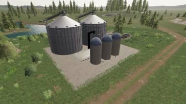 Хранилище GRAINQUID STORAGE V1.3.0.0  для Farming Simulator 2019