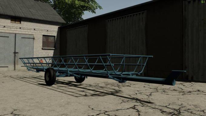 Прицеп для тюков PRZYCZEPA TRANSPORTOWA T051 V1.01 для Farming Simulator 2019