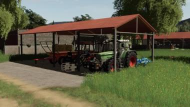 Навес SHED V1.0.0.0 для Farming Simulator 2019