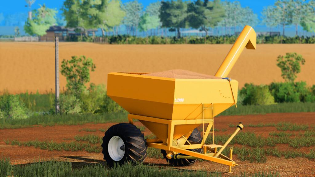 Прицеп перегрузчик LIZARD 60 V1.0.0.0 для Farming Simulator 2019