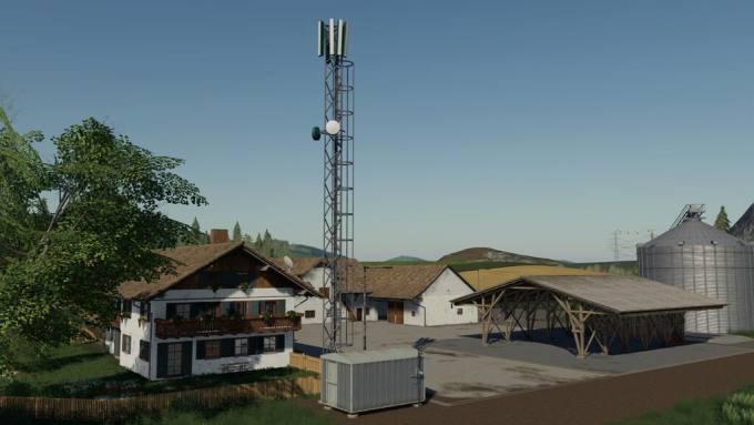 Антенна CELLULAR ANTENNA V1.0.0.0 для Farming Simulator 2019