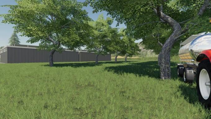 Пак плодовых деревьев PRODUCTIONS - TREE FRUITS V1.0.0.0 ля Farming Simulator 2019