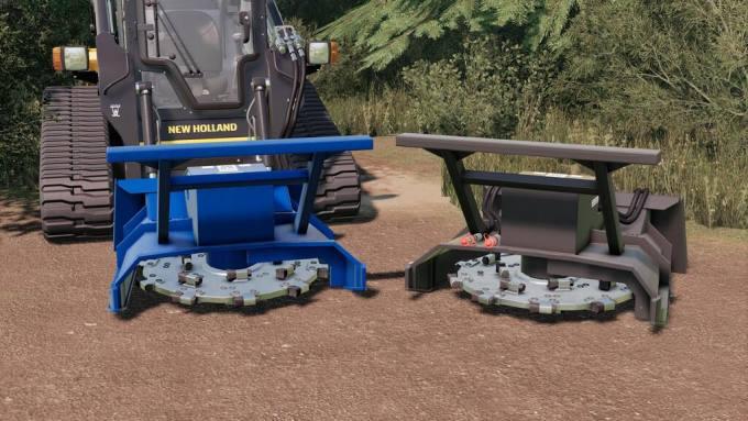 Корчеватель FORESTRY DISC MULCHER V1.0.0.0 для Farming Simulator 2019