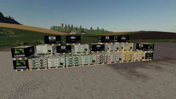 Пак LIZARD PALLET PACK V1.0.0.0 для Farming Simulator 2019