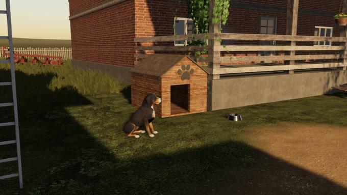 Будка Polish Dog House v1.0 для Farming Simulator 2019