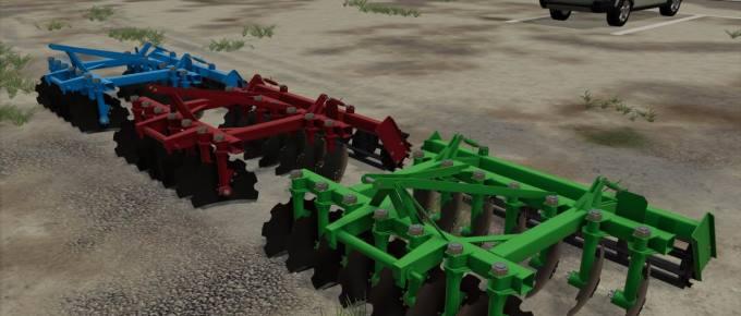 Культиватор АГД 2.3 v 1.1 для Farming Simulator 2019