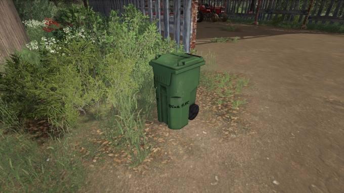 Мусорный бак Waste Cart v1.0 для Farming Simulator 2019