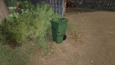 Мусорный бак Waste Cart v1.0 для Farming Simulator 2019