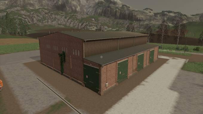 Гараж Field Barn v1.0 для Farming Simulator 2019