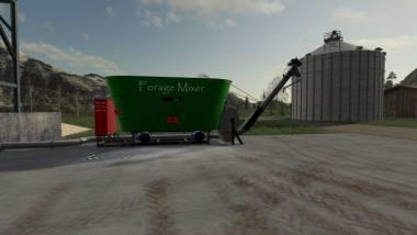 Кормосмеситель Forage Mixer v1.0 для Farming Simulator 2019