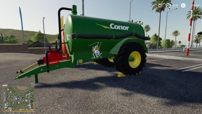 Разбрасыватель жидкого навоза CONOR 2350G TANKER V1.0.0.0 для Farming Simulator 2019