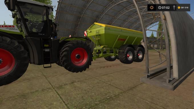 Распределитель удобрений Claas K165 v1.0 для Farming Simulator 2017