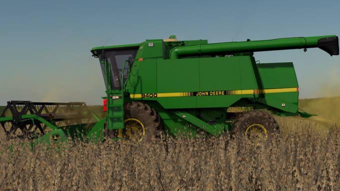 Комбайн John Deere 9400 - 9500 v1.0 для Farming Simulator 2019
