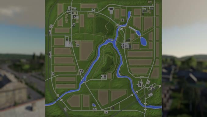 Карта сосновка v1.1.0.0 для Farming Simulator 2019