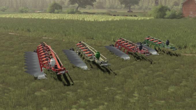 Пак плугов PHX Pack v1.0 для Farming Simulator 2019