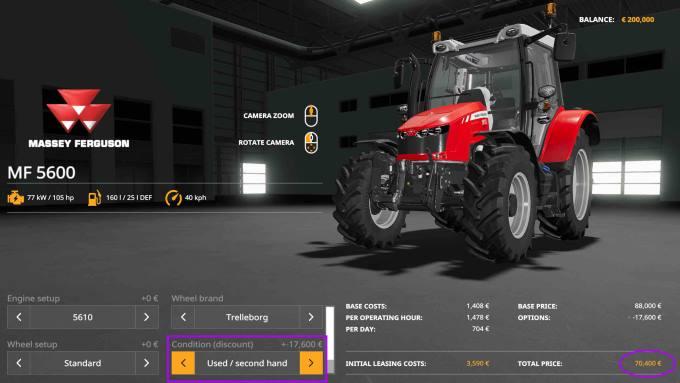 Скрипт  Buy Used Equipment v1.1 для Farming Simulator 2019