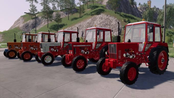 Пак тракторов Belarus Panoráma Pack v4.4.3 для Farming Simulator 2019
