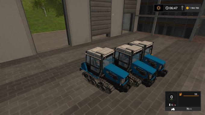 Трактор ВТ-90 и отвал v1.0.0.1 для Farming Simulator 2017