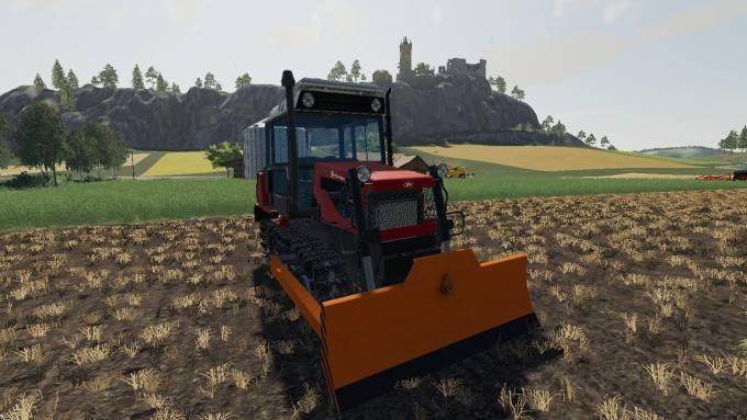 Трактор ВТ 90 с отвалом v2.0 для Farming Simulator 2019