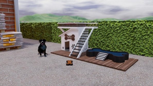 Мод «Fancy Dog House» v 1.0.0.0 для Farming Simulator 2019