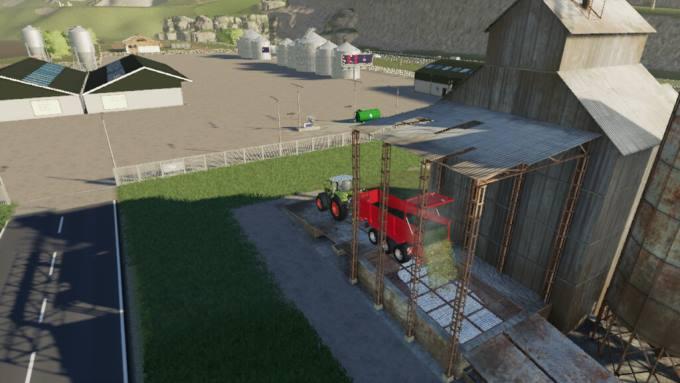 Мультифруктовое хранилище Old Storage Multifruit v1.0 для Farming Simulator 2019