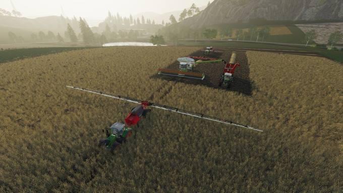 Скрипт Controlled Traffic Farming v1.0 для Farming Simulator 2019