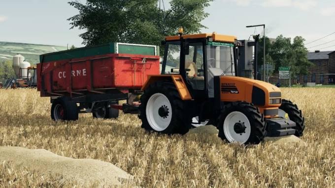 Трактор RENAULT TEMIS V1.0.0.0 ДЛЯ FARMING SIMULATOR 2019