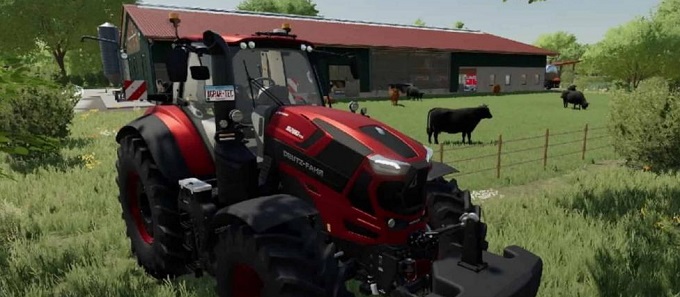 Мод Трактор Deutz Fahr Series 8 Custom версия 1.3 для Farming Simulator 2022