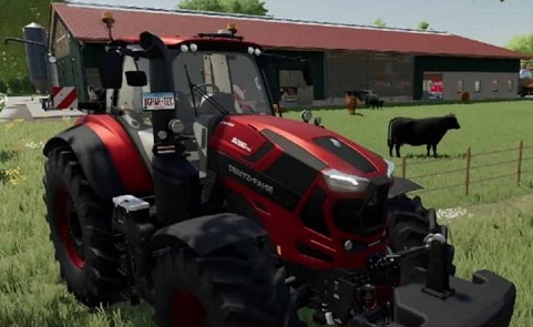 Мод Трактор Deutz Fahr Series 8 Custom версия 1.3 для Farming Simulator 2022
