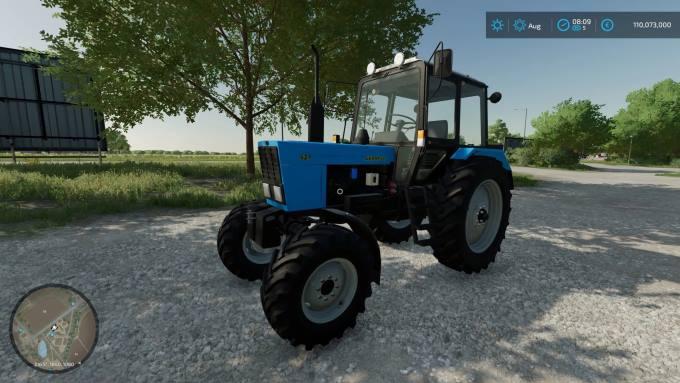 Трактор MTЗ 82.1 V1.0.0.0 ДЛЯ FARMING SIMULATOR 2022