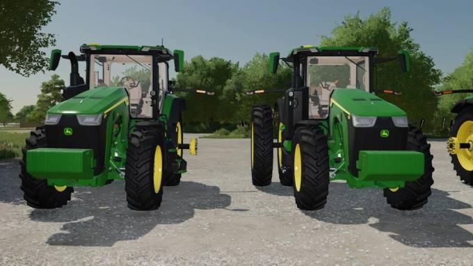 Трактор JOHN DEERE 7R US SPEC (2020+) V1.0.1.0 ДЛЯ FARMING SIMULATOR 22