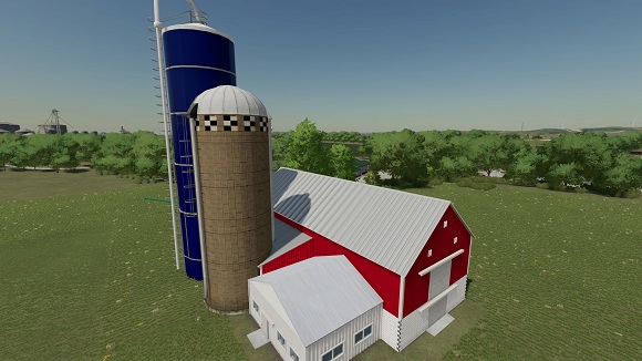 Скачать мод для Farming Simulator 2022 - Placeable TMR Mixing Silos v1.0.0.0