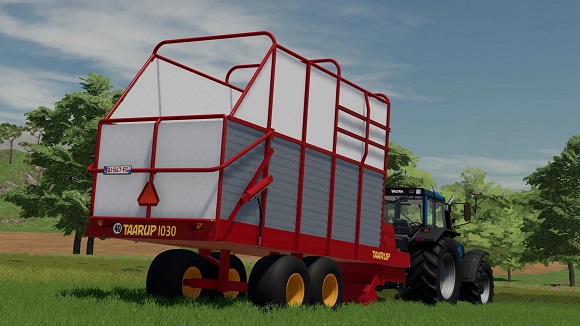 Скачать мод для Farming Simulator 2022 - Прицеп Taarup 1030 v1.0
