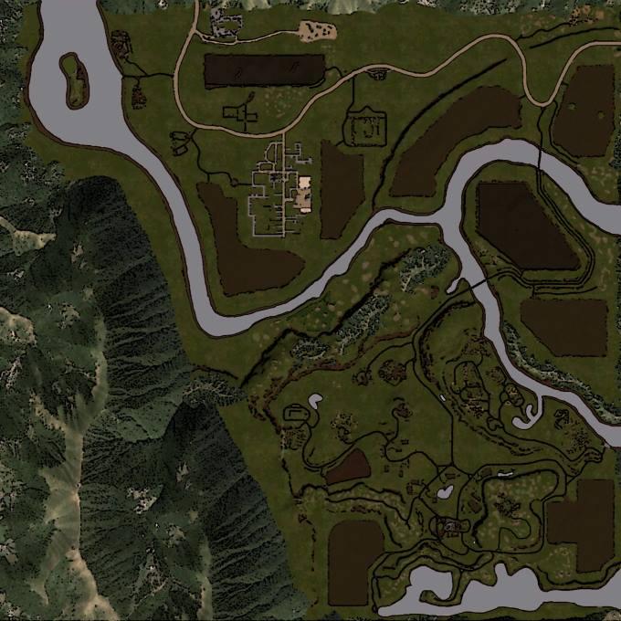 Карта Кбелевка v1.0 для Farming Simulator 17