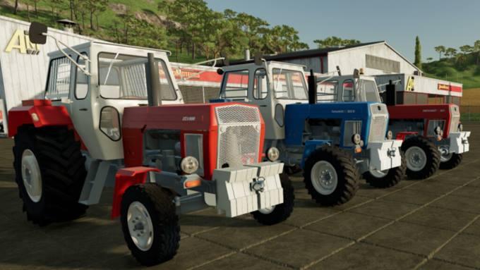 Пак тракторов Fortschritt ZT 300-303 v1.0 ДЛЯ FARMING SIMULATOR 22