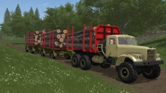 Прицеп МАЗ-8926 ДЛЯ FARMING SIMULATOR 17