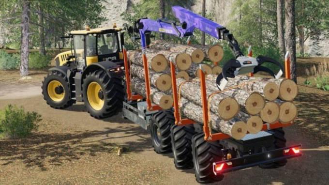Прицеп для леса LIZARD FOREST TRAILER PACK ДЛЯ FARMING SIMULATOR 2019