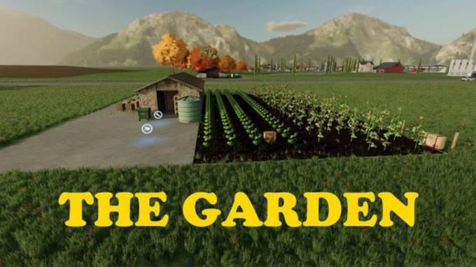 Покупаемый сад The Garden v1.9.0.0 для Farming Simulator 22