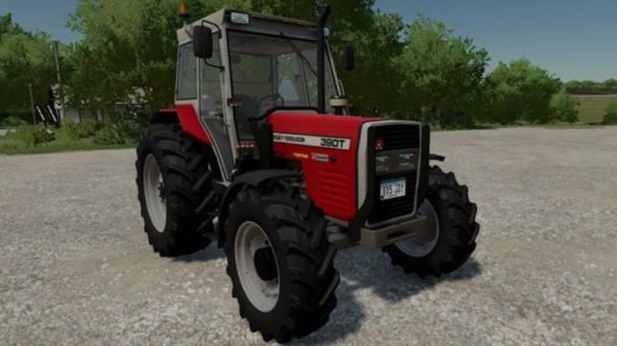 Трактор Massey Ferguson 390T v1.0 для Farming Simulator 22