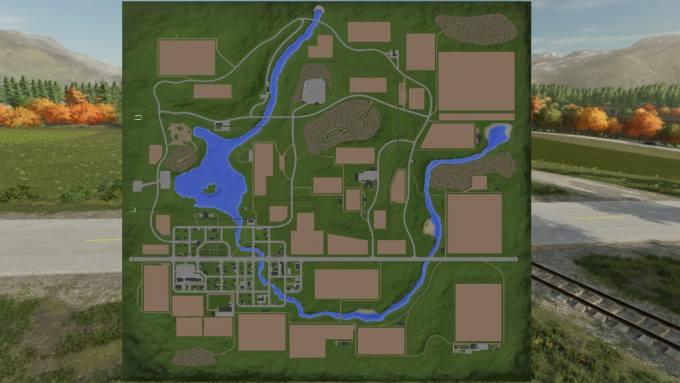 Карта Goldcrest Valley 22 v1.0.0.1 для Farming Simulator 22