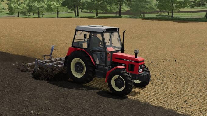 Трактор ZETOR 62-7745 v1.0 для Farming Simulator 22