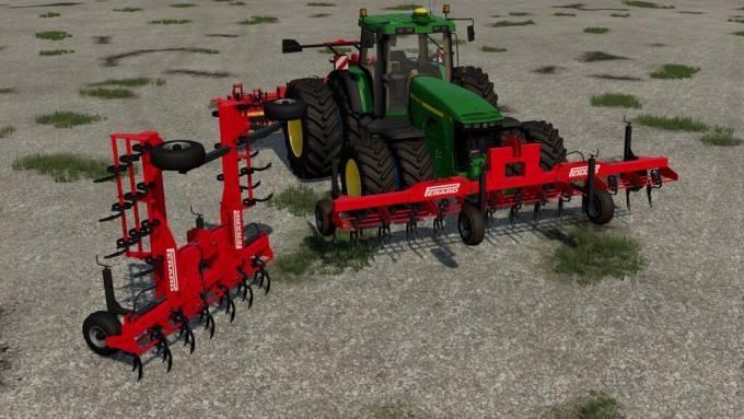 Фронтальный культиватор Perard CompacSem v1.0 для Farming Simulator 22