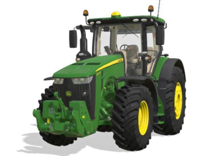 Трактор JOHN DEERE 8R V1.0.1.0 для Farming Simulator 22