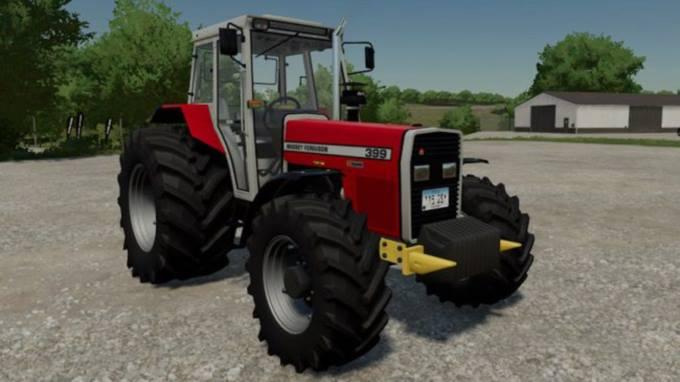Трактор Massey Ferguson 399 Edit v1.0.0.6 для Farming Simulator 22