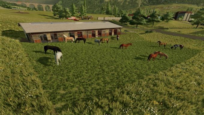 Пак загонов Fenceless Husbandries v1.1 для Farming Simulator 22