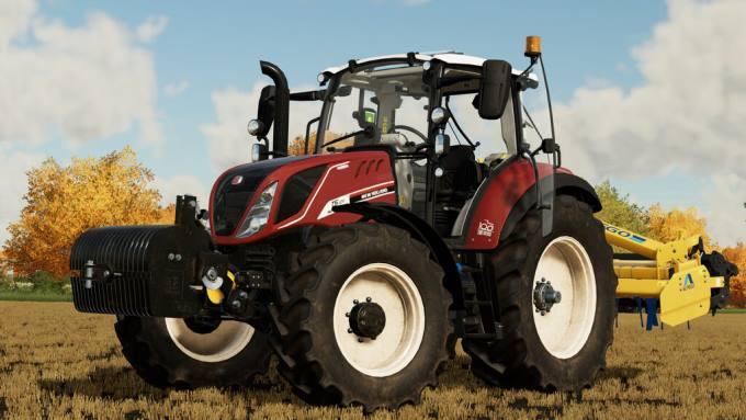 Трактор New Holland T5 Tier4 v1.0 для Farming Simulator 22